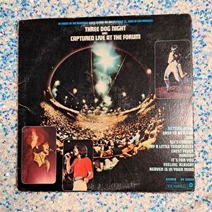Three Dog Night Captured Live At The Forum Vinyl Album